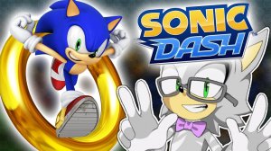 Играем в sonic dash на IOS - Бегаем и собираем кольца