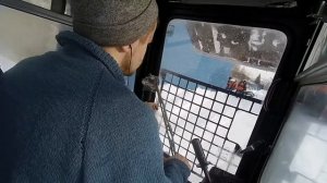 ©Уборка снега на МКСМ-800, скоро будет интереснее. (: