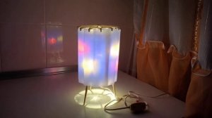 Очень редкий советский лампа светильник с рыбками