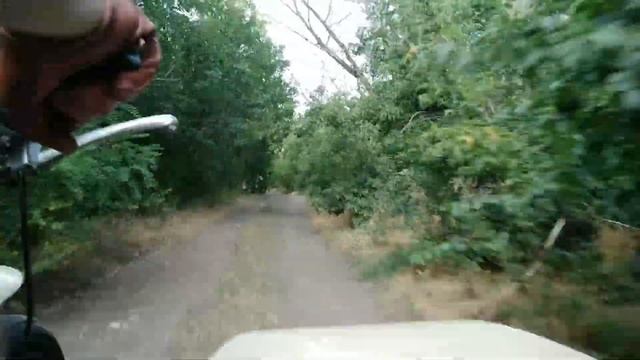 вот для чего нужен мотоцикл с коляской прогулка с детьми по природе . на мт16. смотреть онлайн