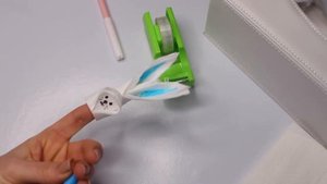 Зайчики из салфетки за 5 минут. Как сделать зайчика из салфетки. Легко и просто поделки из бумаги