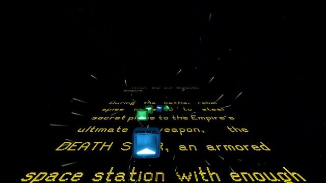 Beat Saber - Star Wars IV opening crawl (Expert) [NE 1.2 demo] смотреть онлайн