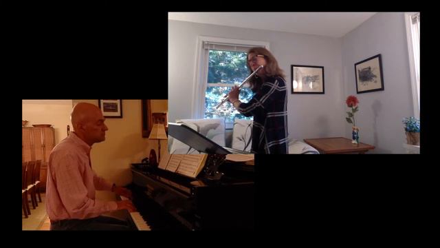 Largo from G.P. Telemann Sonata in F major with Alice Miller, Flute and Tony Coretto, Piano смотреть онлайн