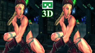 Street Fighter X Tekken 3D VR video 1 3D SBS VR box google cardboard