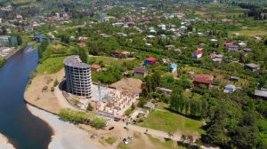 Обзор здания А жилого комплекса Tropical Garden Батуми  побережье Зеленый мыс у Ботанического сада