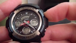 Casio G shock AW-590 -1 AER Хороший бюджетный "ШОК" на лето