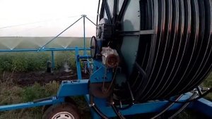 Дождевальная машина барабанного типа