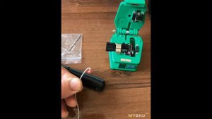 Пластиковый прецизионный скалыватель для оптоволокна 3 в 1. | #Обзор