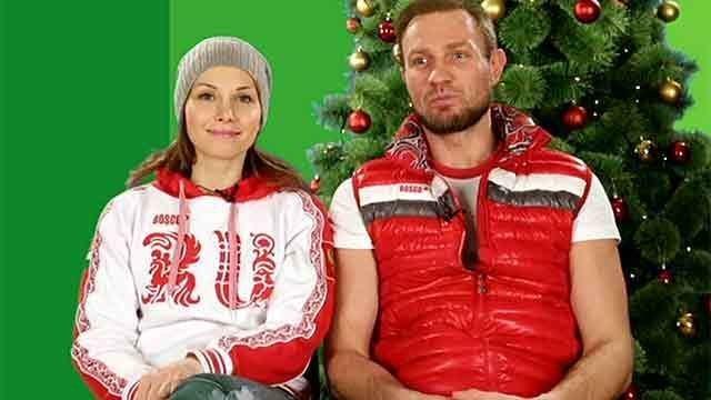 Александра Урсуляк и Роман Костомаров. Тренировка. Фрагмент выпуска от 20.12.2014