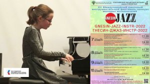 GNESIN-JAZZ-2022 05(1) Одинцова Ольга - Дж. Гершвин "Summertime". Аранжировка И. Черникова