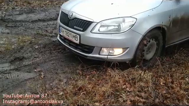 Тестируем дизельную шкоду и новую зимнюю резину мишелин. #авто #шкодадизель #тестимшкоду смотреть онлайн