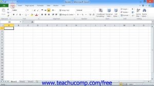 Excel 2010 Tutorial The Excel Environment-2010 Microsoft Training Lesson 1.3