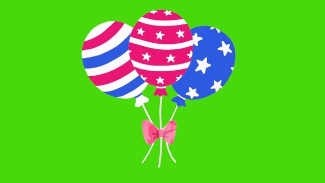 Воздушные шарики | balloons | Футажи для видео | Хромакей | green screen | ФутаЖОР