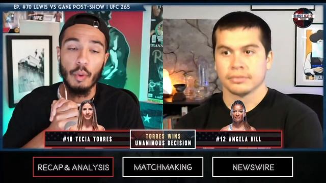 Tecia Torres vs Angela Hill 2 Post-Fight Thoughts | UFC 265 | Bloody Water Podcast