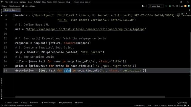Webscraping | How to Scrape a Shopping Cart Website
