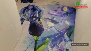 Полюшко. Наливные полы 3D с рисунком цветов (ремонт и обновление старого наливного пола)