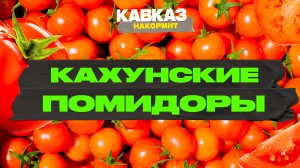 Кавказ накормит. Кахунские помидоры