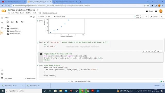 Target price prediction using ANN IN Python смотреть онлайн