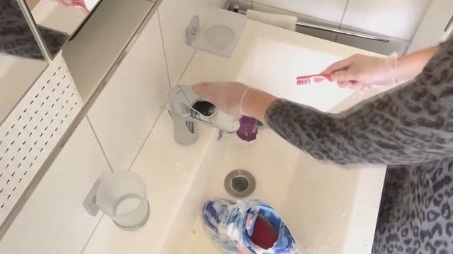 КАК ПОМЫТЬ ОБУВЬ ИЗ ТЕКСТИЛЯ