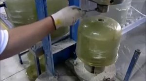 Процесс производства полимерно-композитного газавого баллона