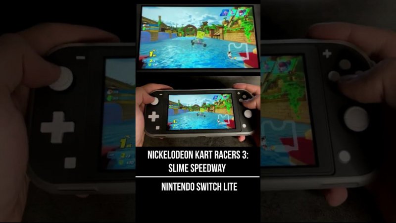 Nickelodeon Kart Racers 3: Slime Speedway Gameplay  Nintendo Switch Lite #nintendoswitchlite #games