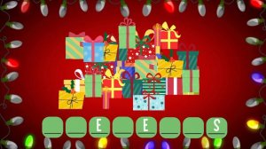 Guess the Christmas Word and Picture Game: A Fun Activity for Kids | 4K