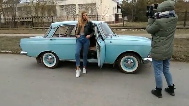 Vlog Фотосессия с ретро машиной. Примерка к показу Valentino, LoroPiana. Впервые за рулем..