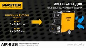 Тепловая пушка непрямого нагрева MASTER BV 691 FS AIR-BUS