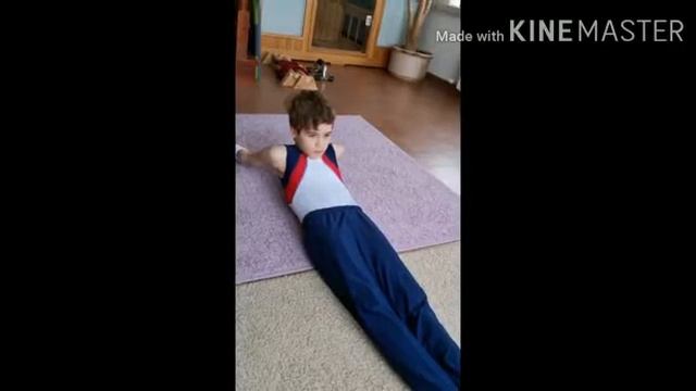 мини тренеровка по спортивной гимнастике