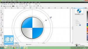 Logo BMW - Tutorial Corel Draw X7 Indonesia