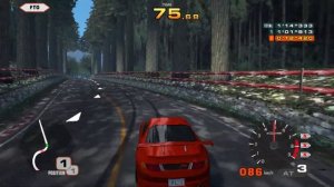 battle gear 4 tuned ver 2.8 - light blue time attack course 10 - 1080p 60fps UK arcades PC emulatio