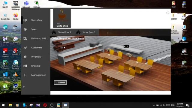 Coffe Shop System using C# windows .net form with ms sql database смотреть онлайн