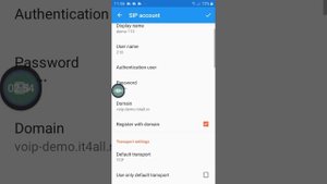 Instalare SIP account Sipnetic - Android
