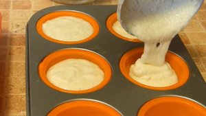 Кексы на кефире, без яиц и муки! СУПЕР ПРОСТО!!! cake recipe