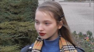 Top model Milena Ioanna @ Paris 28 february 2018 Fashion Week show Rochas #PFW février