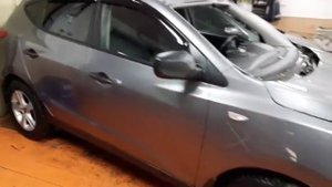 Установка лобового стекла Hyundai IX35