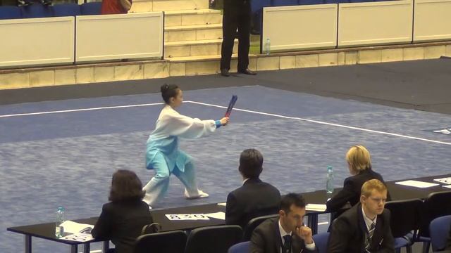 Дармаева Даяна Тайцзи веер 1 место Первенство Европы 2014 смотреть онлайн