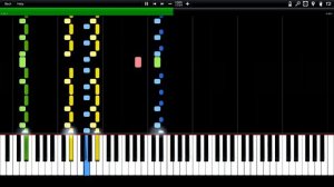 Rammstein - Du Riechst So Gut Instrumental Piano Tutorial (midi)
