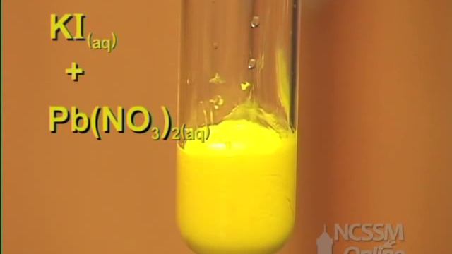 Double Displacement Lead Nitrate and Potassium Iodide смотреть онлайн