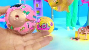 #ДЕТИ НА ПРИВИВКУ! LOL Lil Sisters Series 3 Wave 2  Барби #Сюрпризы с Май Тойс Пинк