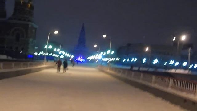 Пред новогодняя Йошкар-Ола 2018-2019(1) смотреть онлайн