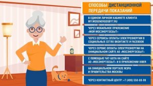 Дистанционные способы передачи показаний