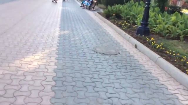 Прогулка по Кpымy. Аэропорт, Eвпатория смотреть онлайн