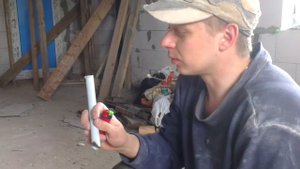 испытание пвх трубы для электропроводки по дереву