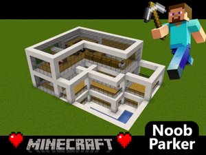 Майнкрафт — как построить простую современную базу , minecraft.