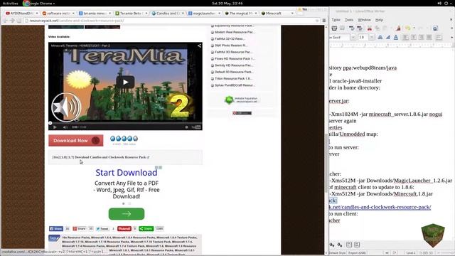 Teramia Unmodded Linux/Mac Client Install смотреть онлайн