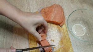 Как Посолить Красную Рыбу. Бюджетный вариант 230 руб. How to Salt Salmon