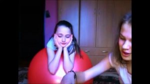 Челлендж на фитболе