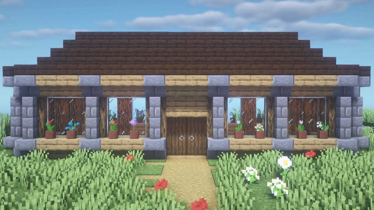 КАК ПОСТРОИТЬ ДОМ В МАЙНКРАФТ!