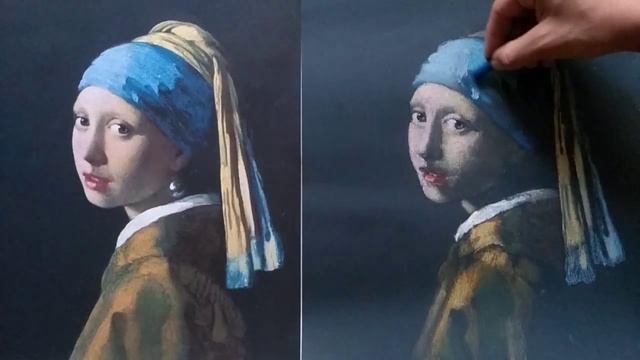 Рисуем легко! Как создать портрет пастелью.